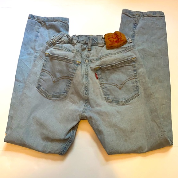 502 Regular Taper Boys Levi Jeans - Picture 3 of 4